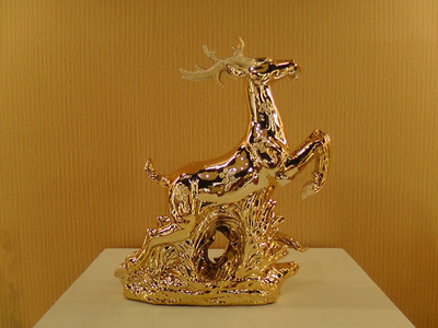 創(chuàng)新精美，電鍍磨砂陶瓷工藝禮品 居家擺設(shè)與工藝禮品的完美結(jié)合